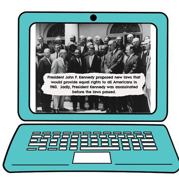 Civil Rights Movement Interactive Google Slides™ Presentation Distance Learning - Image 2