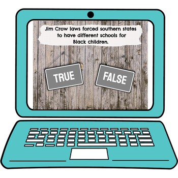 Civil Rights Movement Interactive Google Slides™ Presentation Distance Learning - Image 4