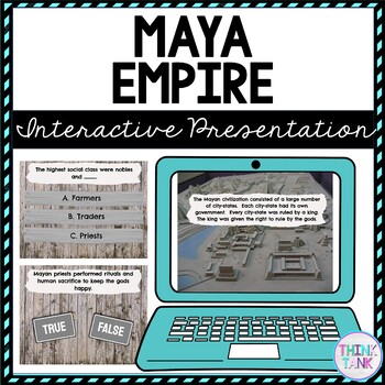 Maya Empire Interactive Google Slides™ Presentation | Distance Learning