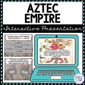 Aztec Empire Interactive Google Slides™ Presentation | Distance Learning