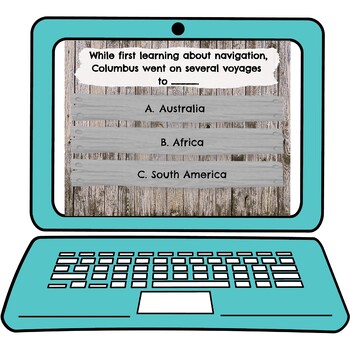 Christopher Columbus Interactive Google Slides™ Presentation | Distance Learning - Image 3