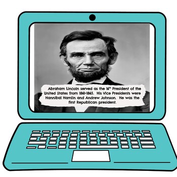 Abraham Lincoln Interactive Google Slides™ Presentation | Distance Learning - Image 2