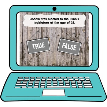 Abraham Lincoln Interactive Google Slides™ Presentation | Distance Learning - Image 4