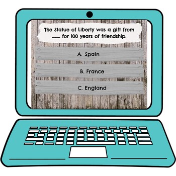 US Landmarks Interactive Google Slides™ Presentation | Distance Learning - Image 3