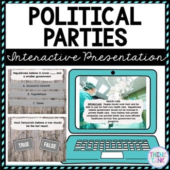 Political Parties Interactive Google Slides™ Presentation | Distance Learning