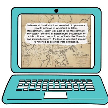 Salem Witch Trials Interactive Google Slides™ Presentation | Distance Learning - Image 2