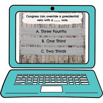 Principles of the Constitution Interactive Google Slides™ | Distance Learning - Image 3