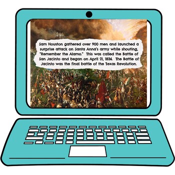 Texas Revolution Interactive Google Slides™ Presentation | Distance Learning - Image 2
