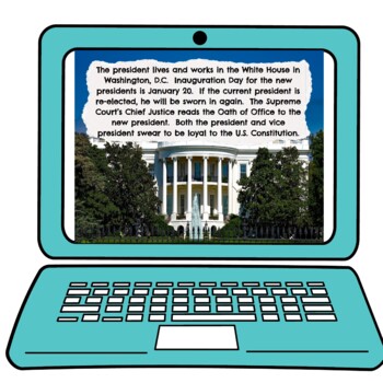 Executive Branch Interactive Google Slides™ Presentation | Distance Learning - Image 2