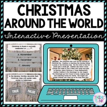 Christmas Around the World Interactive Google Slides™ | Distance Learning