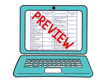 Oregon Trail Secret Message Activity for Google Sheets™ | Distance Learning - Image 3