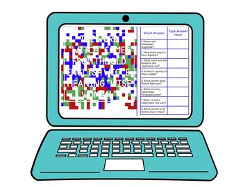 Halloween Around the World Secret Message Activity for Google Sheets™ - Image 2