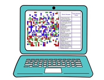 French and Indian War Secret Message Activity for Google Sheets™ - Image 2
