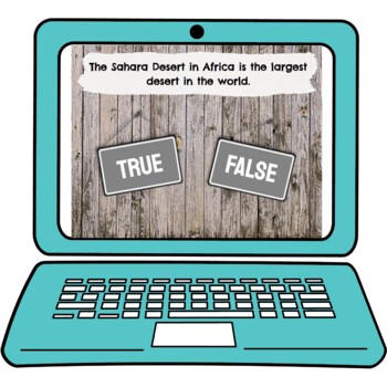 Continents Interactive Google Slides™ Presentation | Distance Learning - Image 4