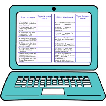 Great Depression Secret Message Activity for Google Sheets™ - Image 4