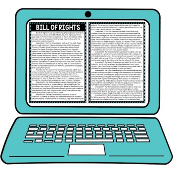 Bill of Rights Secret Message Activity for Google Sheets™ - Image 3