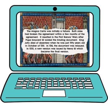 Magna Carta Interactive Google Slides™ Presentation | Distance Learning - Image 2