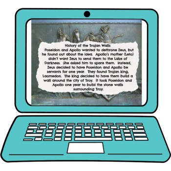 Trojan War Interactive Google Slides™ Presentation | Distance Learning - Image 2