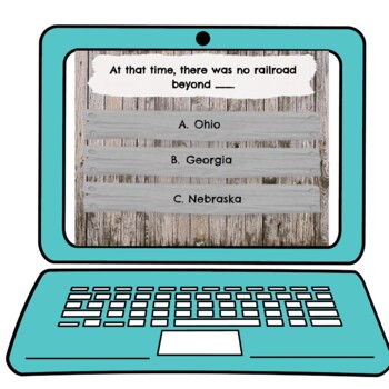 Transcontinental Railroad Interactive Google Slides™ Presentation - Image 3