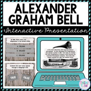Alexander Graham Bell Interactive Google Slides™ Presentation-Distance Learning