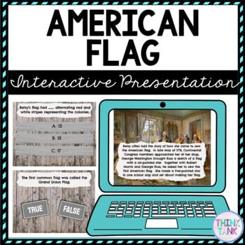 American Flag Interactive Google Slides™ Presentation | Distance Learning
