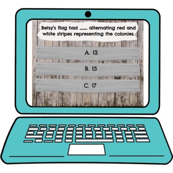 American Flag Interactive Google Slides™ Presentation | Distance Learning - Image 3