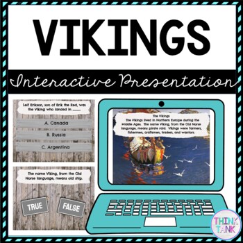 Vikings Interactive Google Slides™ Presentation | Distance Learning