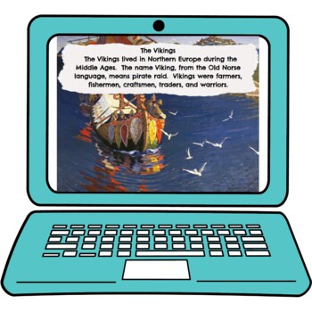 Vikings Interactive Google Slides™ Presentation | Distance Learning - Image 2