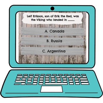 Vikings Interactive Google Slides™ Presentation | Distance Learning - Image 3
