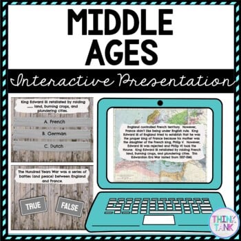Middle Ages Interactive Google Slides™ Presentation | Distance Learning