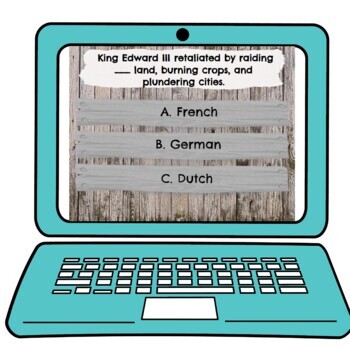 Middle Ages Interactive Google Slides™ Presentation | Distance Learning - Image 3