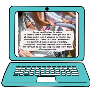 Voting Rights Interactive Google Slides™ Presentation | Distance Learning - Image 2