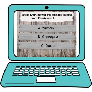 Kublai Khan Interactive Google Slides™ Presentation | Distance Learning - Image 3