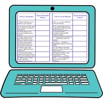 Pearl Harbor Secret Message Activity for Google Sheets™ I Distance Learning - Image 3