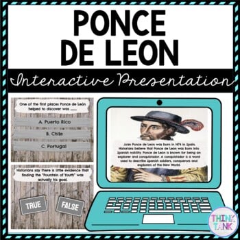 Ponce de Leon Interactive Google Slides™ Presentation | Distance Learning