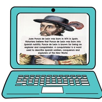 Ponce de Leon Interactive Google Slides™ Presentation | Distance Learning - Image 2