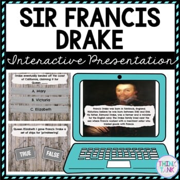 Sir Francis Drake Interactive Google Slides™ Presentation | Distance Learning