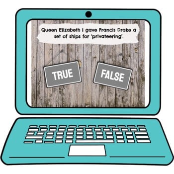 Sir Francis Drake Interactive Google Slides™ Presentation | Distance Learning - Image 4