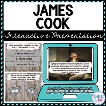 James Cook Interactive Google Slides™ Presentation Distance Learning