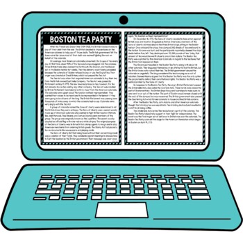 Boston Tea Party Secret Message Activity for Google Sheets™ I Distance Learning - Image 4