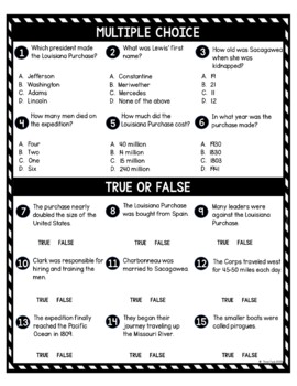 Lewis and Clark DIGITAL Reading Passage and Questions - Self Grading - Image 3