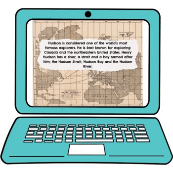 Henry Hudson Interactive Google Slides™ Presentation | Distance Learning - Image 2
