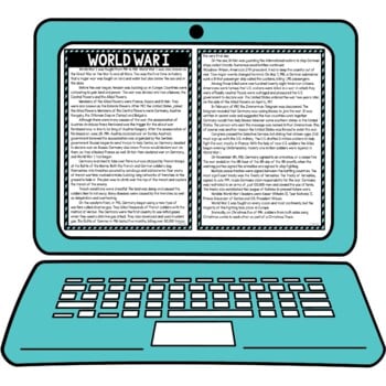 World War I Secret Message Activity for Google Sheets™ I Distance Learning - Image 4
