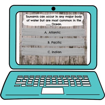 Tsunamis Interactive Google Slides™ Presentation | Distance Learning - Image 3