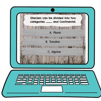 Glaciers Interactive Google Slides™ Presentation | Distance Learning - Image 3