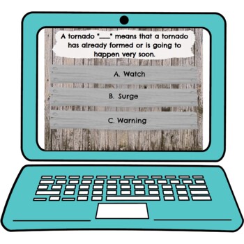 Tornadoes Interactive Google Slides™ Presentation | Distance Learning - Image 3