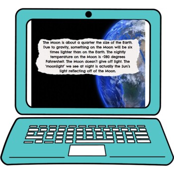 Moon Phases Interactive Google Slides™ Presentation | Distance Learning - Image 2