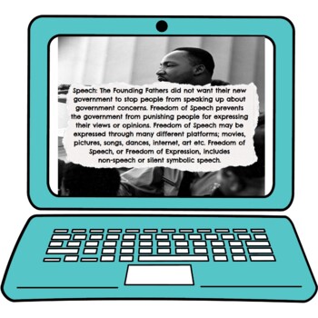 First Amendment Interactive Google Slides™ Presentation | Distance Learning - Image 2