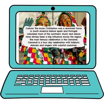South America Interactive Google Slides™ Presentation | Distance Learning - Image 2