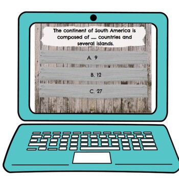 South America Interactive Google Slides™ Presentation | Distance Learning - Image 3